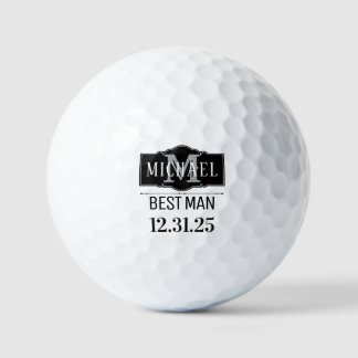 PERSONALISIERTE GOLFBÄLLE FÜR TRAUZEUGEN