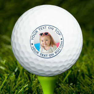 Personalisierte Golfbälle mit individuellem Text u