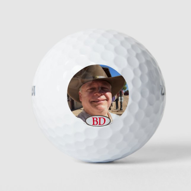 Personalisierte Golfplätze Golfball (Vorderseite)
