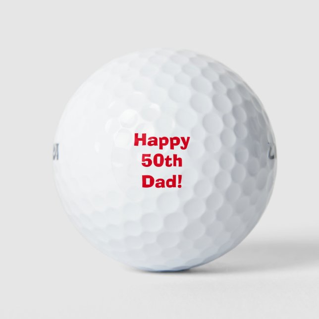 Personalisierte Golfplätze Golfball (Vorderseite)