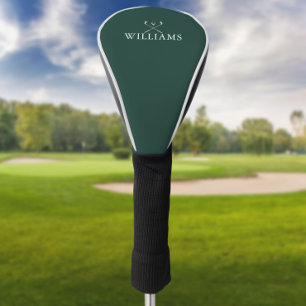 Personalisierte Golfschläger Emerald Green Golf Headcover