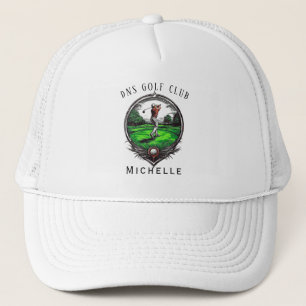 Personalisierte Golfschläger-Name Classic Trucker- Truckerkappe