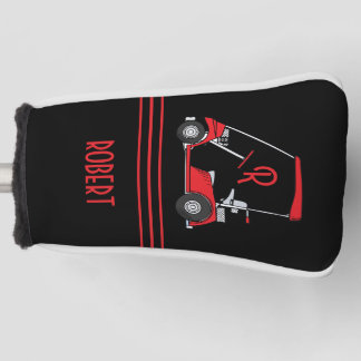Personalisierte Golfwagen-Monogramm-Namens-Headcov Golf Headcover