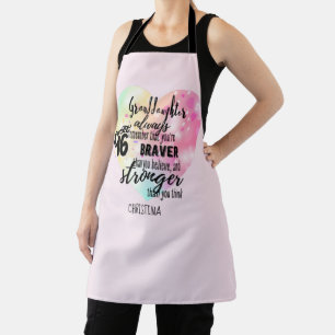 Personalisierte GRANDAUGHTER-Geschenke Niedliche Schürze