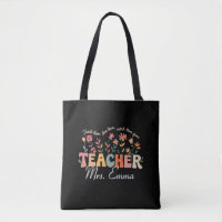 Personalisierte Groovy Blume Lehrer für maßgeschne