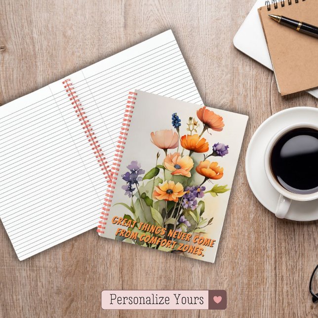 Personalisierte großartige Dinge Inspiration Notizbuch (Personalized Great Things Inspirational Notebook)