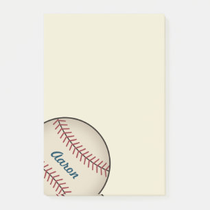 Personalisierte große Baseball-Post-it-Notizen Post-it Klebezettel