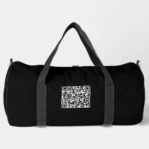 Personalisierte große Reisetasche mit QR-Code-Druc Duffle Bag