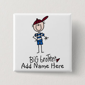 Personalisierte großer Bruder-T-Shirts und Button