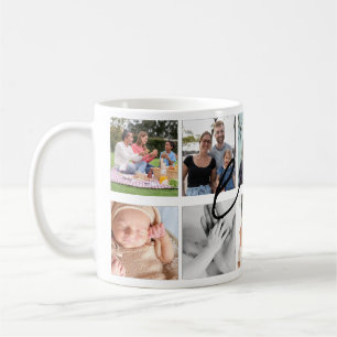 Personalisierte Großkinder Fotokollage Tasse