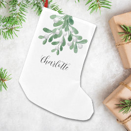 Personalisierte Grünen Weihnachten Kleiner Weihnachtsstrumpf