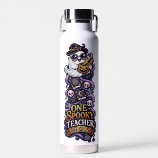 Personalisierte gruselige Lehrer-Geist-Wasserflasc Trinkflasche