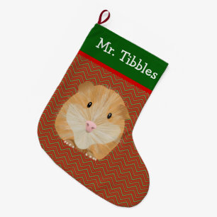 Personalisierte Guinea Großer Weihnachtsstrumpf