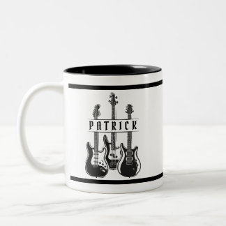 Personalisierte Guitar Player Geschenkidee Tasse f