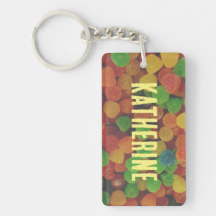Personalisierte Gummibonbons Candy Quirky Schlüsselanhänger