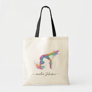 Personalisierte Gymnastik Glitter Tragetasche