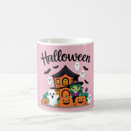 Personalisierte Halloween-Geschenke für Freunde un Kaffeetasse
