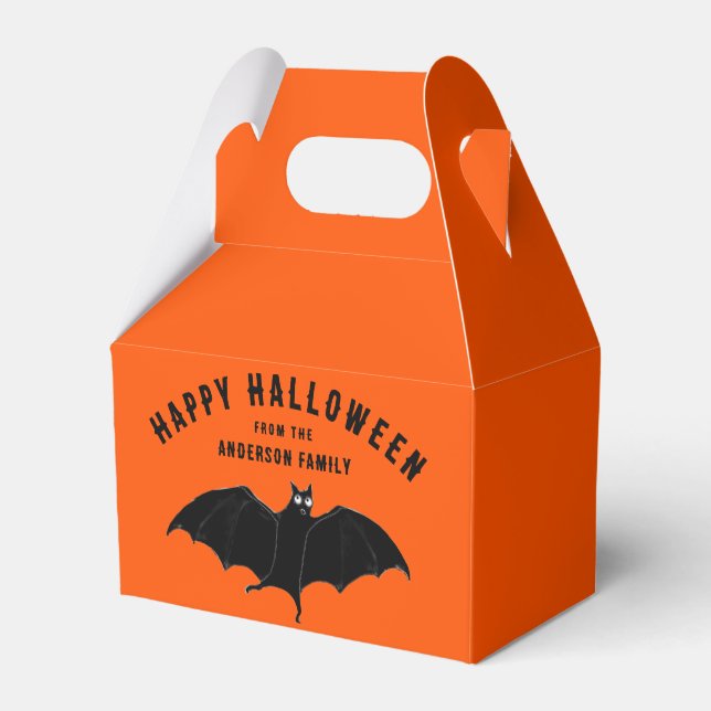 Personalisierte Halloween-Geschenke Geschenkschachtel (Rückseite)