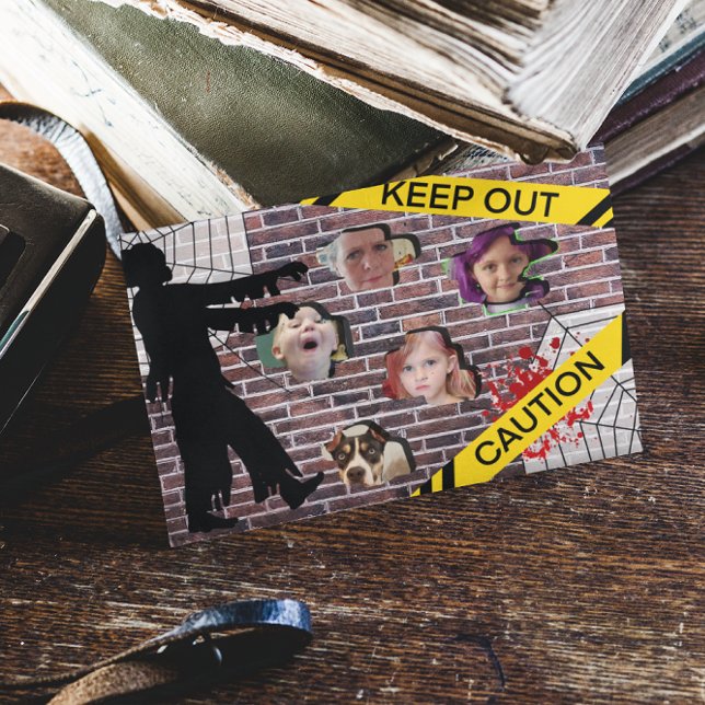 Personalisierte Halloween-Karte mit Fotos aus der  Postkarte (Von Creator hochgeladen)