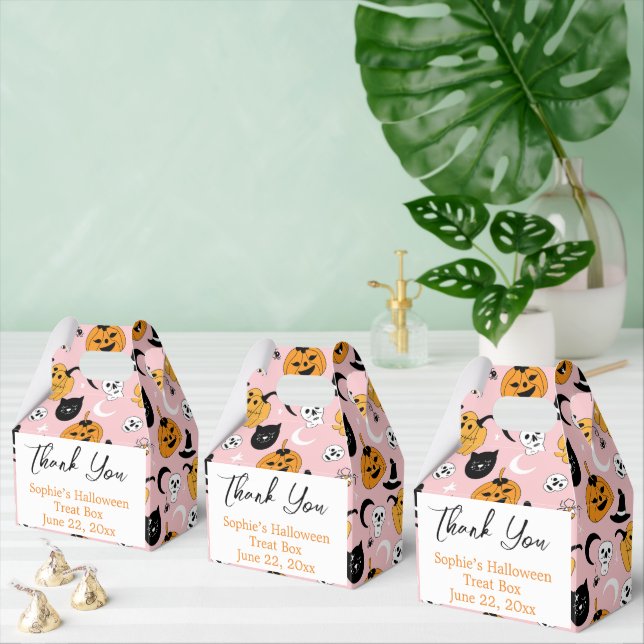Personalisierte Halloween-Leckerei/Gefallen/Gesche Geschenkschachtel (Zahlreiche)
