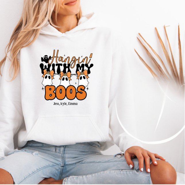 Personalisierte Halloween-Mamas - Hangin" mit mein Hoodie (Von Creator hochgeladen)