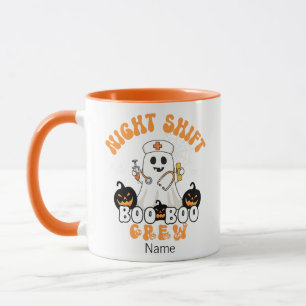 Personalisierte Halloween Nurse - BOO-BOO-Crew Tasse