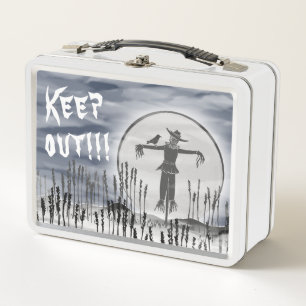 Personalisierte Halloween-Skepy Metall Brotdose