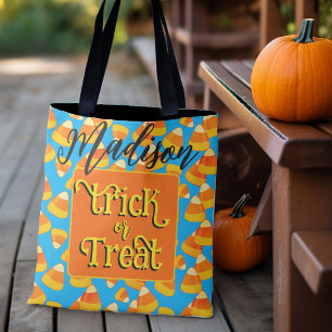 Personalisierte Halloween-Süßigkeiten-Mais-Tüte