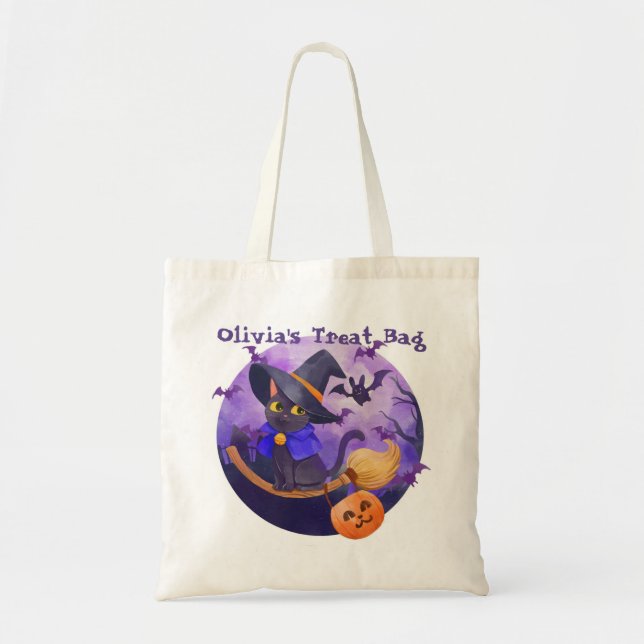Personalisierte Halloween-Tasche Tragetasche (Vorne)