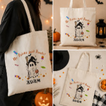Personalisierte Halloween-Trick-or-Treat-Tasche fü