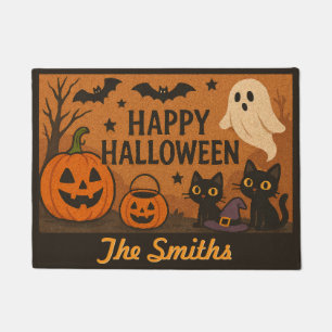 PERSONALISIERTE HALLOWEEN Tür - Innen/Außenbereich Fußmatte