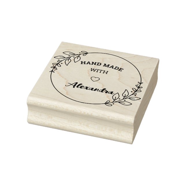Personalisierte Hand aus Liebe-Kautschuk-Briefmark Gummistempel (Stempel)