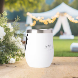 Personalisierte handgeschriebene Hochzeit Tuxedo
