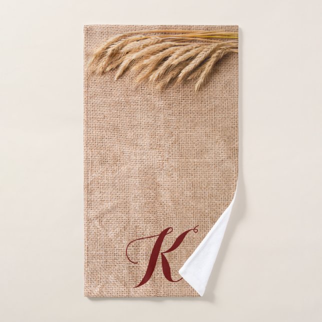 Personalisierte Handtuchwärme für Burlap Sack Coun Handtuch (Handtuch)