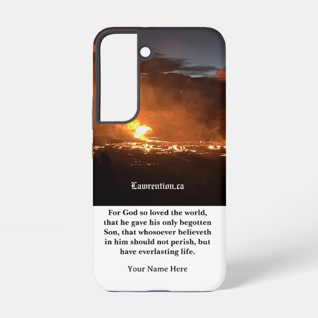 Personalisierte Handyhülle Samsung Galaxy Hülle (Rückseite)