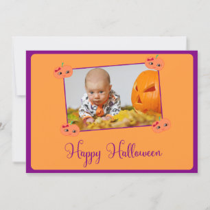 Personalisierte Happy Halloween Karten mit Ihrem F