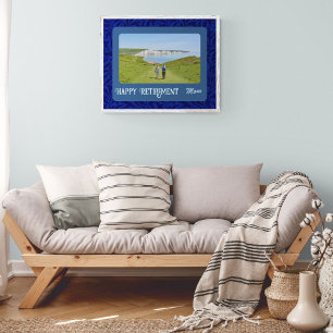 Personalisierte Happy Retirement Geschenke für Mam Poster