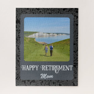 Personalisierte Happy Retirement Geschenke für Mam Puzzle