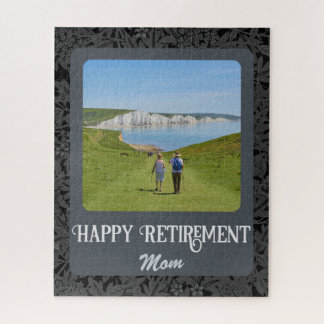 Personalisierte Happy Retirement Geschenke für Mam Puzzle