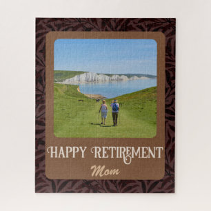 Personalisierte Happy Retirement Geschenke für Mam Puzzle