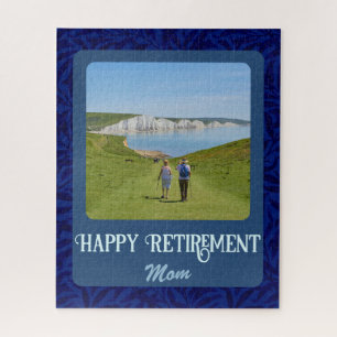 Personalisierte Happy Retirement Geschenke für Mam Puzzle