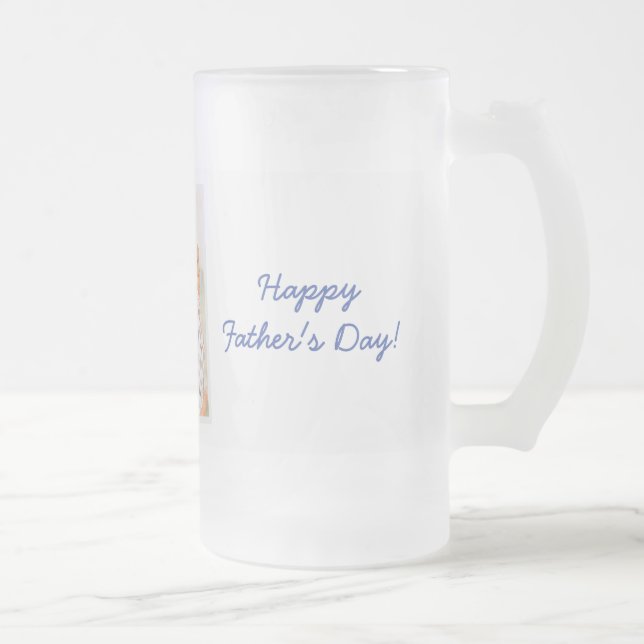 Personalisierte Happy Vathers Day Tasse FÜGEN IHR  (Rechts)