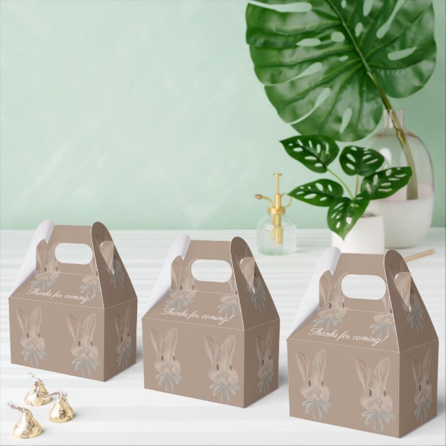 Personalisierte Hasen-Geburtstags-Geschenkbox Geschenkschachtel (Zahlreiche)