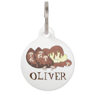 Personalisierte hausgemachte Fleisch Loaf Meatloaf Tiermarke