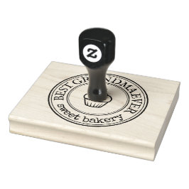 Personalisierte, hausgemachte Logo-Bänder nach Maß Gummistempel