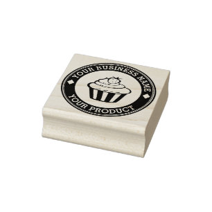 Personalisierte, hausgemachte Logo-Briefmarke für Gummistempel