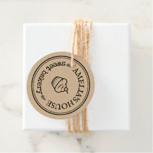 Personalisierte, hausgemachte Logo-Tags Geschenkanhänger