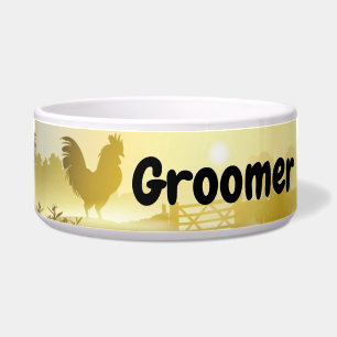 Personalisierte Haustier-Schalen Sonniger Morgen B Napf
