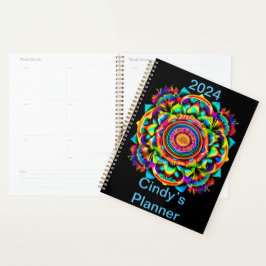 Personalisierte Heilige Geometrie Mandala. Planer
