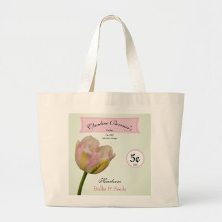 Personalisierte Heirloom Bulbs & Seeds Tulip Garde Jumbo Stoffbeutel
